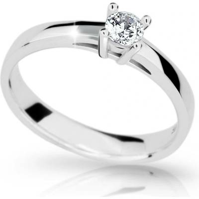 Cutie Jewellery silver Stříbrný prsten CUTIE S1902 Bílá