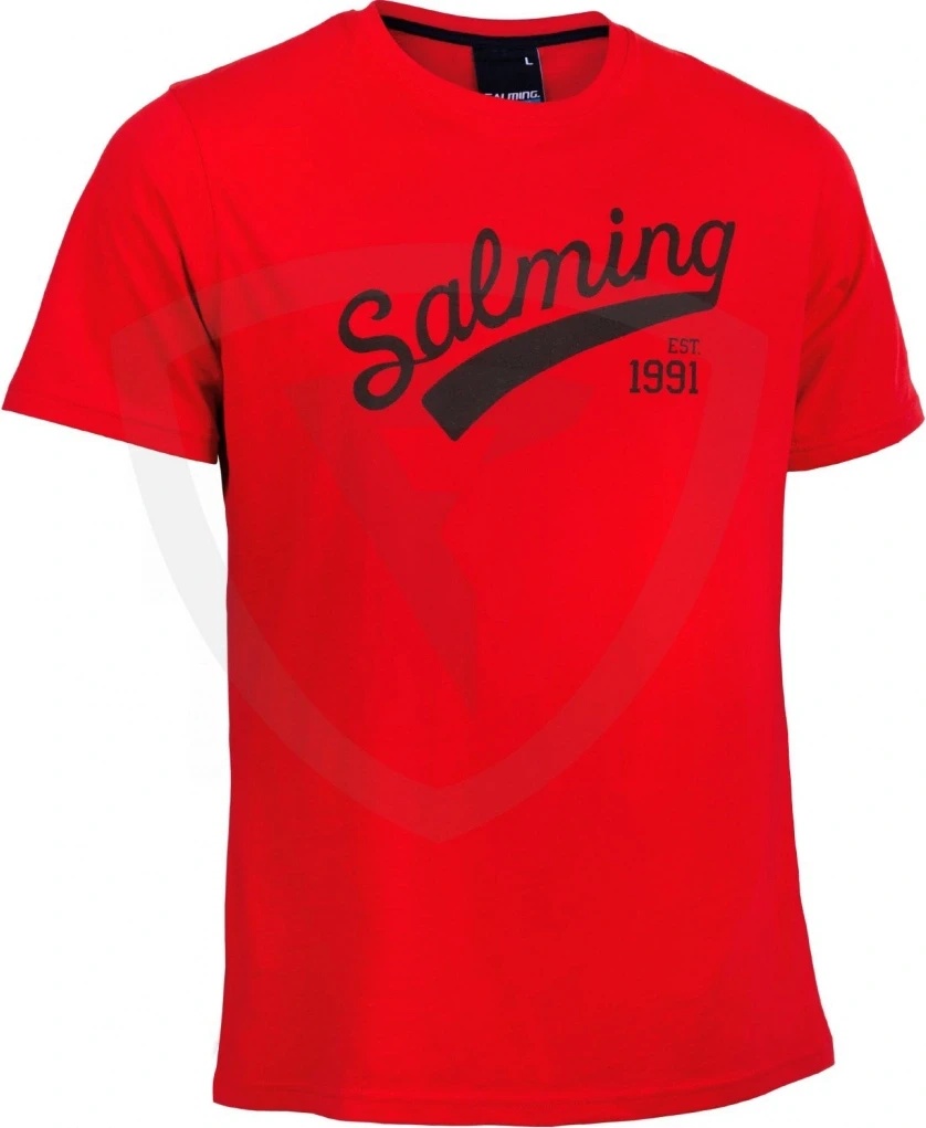 Salming Logo Tee red