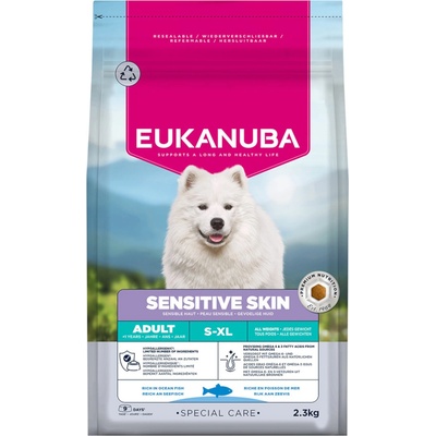 Eukanuba Special Care Sensitive Skin adult 2 x 2,3 kg