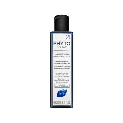 PHYTO PhytoSquam Anti-Dandruff Purifying Maintenance Shampoo čisticí šampon против пърхут за нормална до мазна коса 250 ml