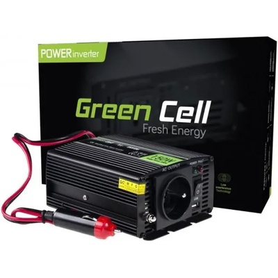 Green Cell Инвертор green cell 12v/150w (gc-invert-12v-150w-inv06)