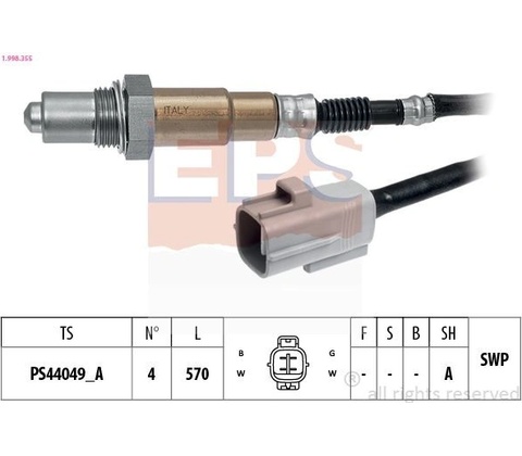 Lambda sonda EPS 1.998.355 (1998355)