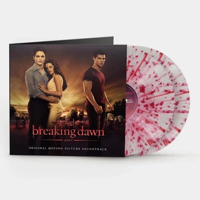 OST - Twilight Saga:Breaking Dawn Pt.1 Clear & Red Vinyl 2 LP