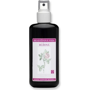 Nobilis Tilia Kvetová voda ružová BIO sklo 200 ml