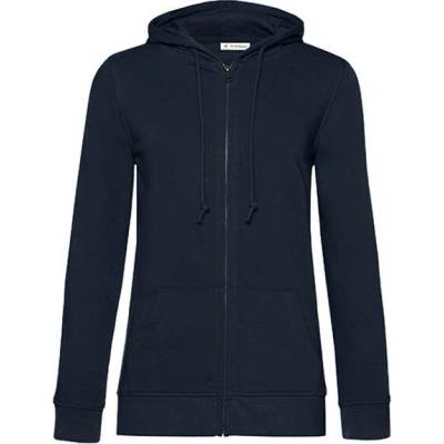B & C dámská mikina na zip WW36B Navy Blue