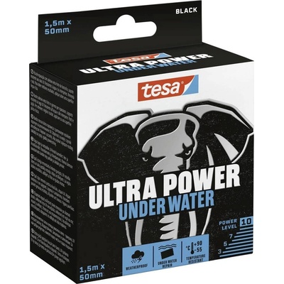 Tesa 56491-00000-00 inštalačné izolačná páska 1,5 m x 50 mm čierna