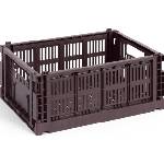 Hay Colour Crate Кошница за съхранение M, бордо (AB634-A602-AG31)