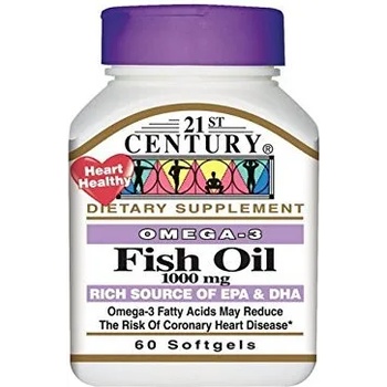 Image 1 of 21st century РИБЕНО МАСЛО 1000МГ КАПСУЛИ ОТ 21st century