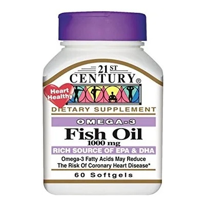 21st century РИБЕНО МАСЛО 1000МГ КАПСУЛИ ОТ 21st century