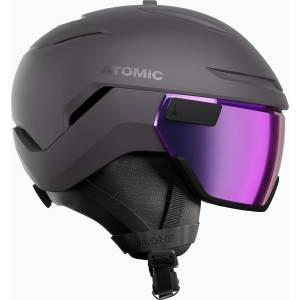 Atomic Скиорска каска Atomic Savor GT Visor Stereo iron ore/purple stereo
