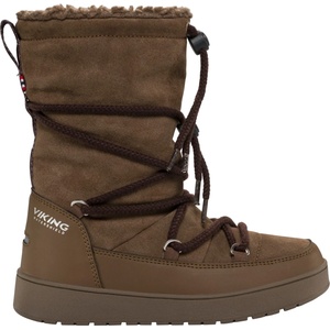 Viking Детски зимни ботуши Viking Kid's Snowcord Tall Warm WP Winter boots - Brown - размер 37 (EU) (702-5555-0218)
