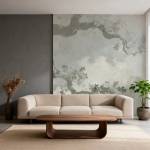 Art Gift Decor Фототапет Дървесни клони в акварелен стил