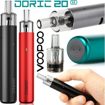 VOOPOO DORIC 20 SE elektronická cigareta 1200 mAh Gun Metal 1 ks