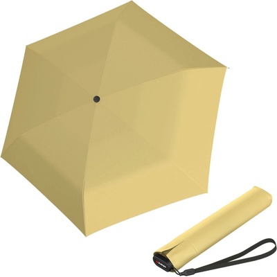 Knirps US.050 ultra light slim manual vanilla lehký dámský skládací plochý deštník