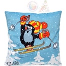 Moravská ústředna polštář Krtek lyžař 30x30