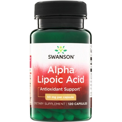 Swanson Alpha Lipoic Acid 100 mg 120 kapslí