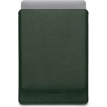 Woolnut kožené Sleeve púzdro pre 14" MacBook Pro tmavo zelené WN-MBP14-S-1420-GN