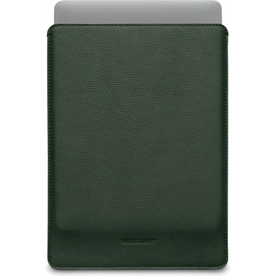 Woolnut kožené Sleeve púzdro pre 14" MacBook Pro tmavo zelené WN-MBP14-S-1420-GN