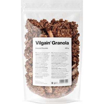 Vilgain Granola kokos a čokoláda 400 g – Zboží Dáma