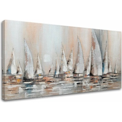 Obraz na plátne PLACHETNICE - 140x70 cm