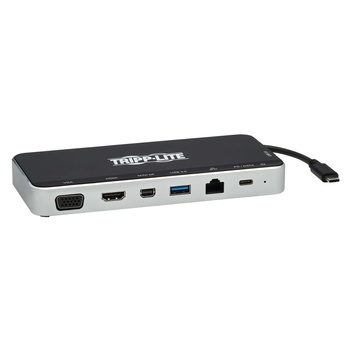 Image 1 of Eaton Tripp Lite U442-DOCK16-B докинг станция Жичен USB 3.2 Gen 1 (3.1 Gen 1) Type-C Сив (U442-DOCK16-B)