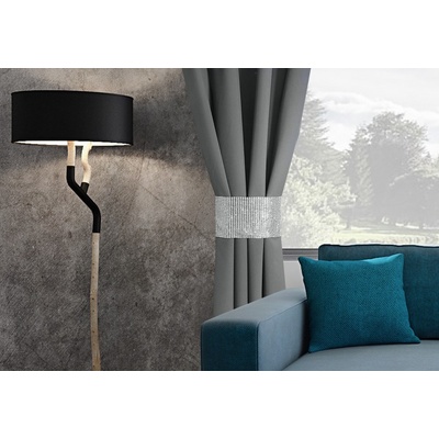 Dekorační ozdobný zirkonový pásek na závěsy GLAMOUR 12x36 cm Mybesthome
