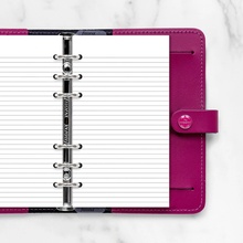 Filofax Poznámkový blok A6, linkovaný náplň osobních diářů 40 listů