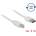 Delock Кабел, EASY-USB 2.0 тип A конекторна букса USB 2.0 тип B конекторна букса, 3 м, бял