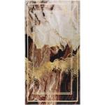 Vitaus Кафяв/кремав килим, подходящ за миене 80x200 cm - Vitaus (KRN-9562-80x200)