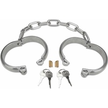 Prowler RED Heavy-Duty Ankle Cuffs, putá na nohy z nehrdzavejúcej ocele