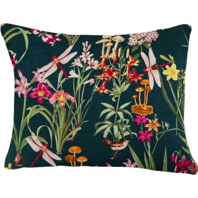 Textilomanie z mikrovlákna MYSTIC GARDEN tmavo zelená 40 x 50 cm