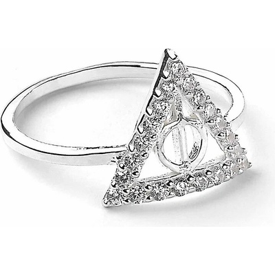 Carat Shop Strieborný prsteň Harry Potter Dary smrti s kryštálmi BHPSR002