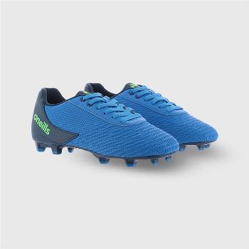 O'Neills Юношески футболни бутонки ONeills Meteor Firm Ground Football Boots Junior - Royal/Lime