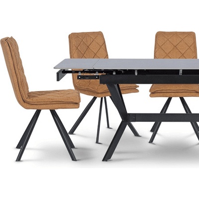 Carmen Трапезен стол ely - златен ot (3532327)