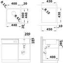 Image 1 of BLANCO SOLIS 400-IF (526118)