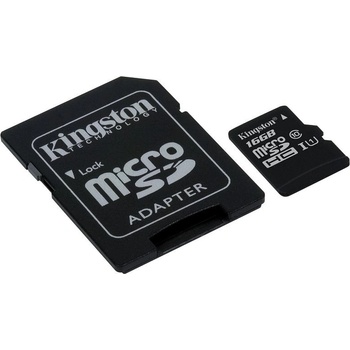 Kingston Canvas Select microSDHC 16GB UHS-I U1 SDCS/16GB
