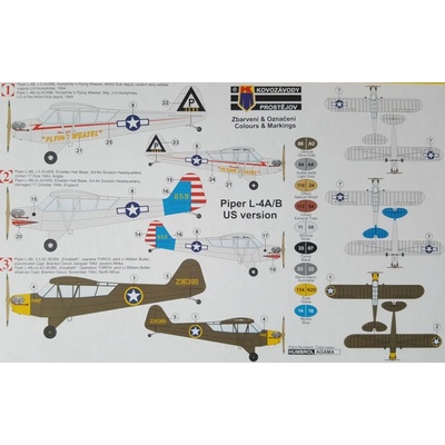 Kovozávody Prostějov Piper L 4A B Gen. Patton 1:72