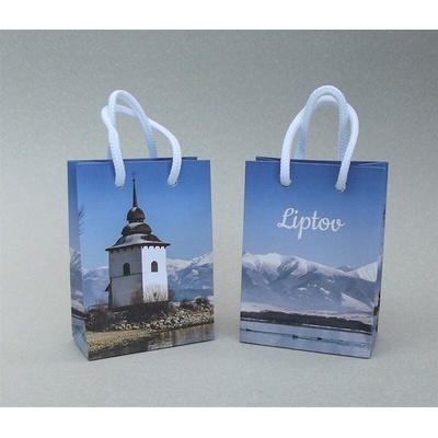 Liptov, papierová taška 8x11x4cm (XS)