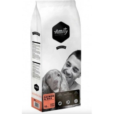 Amity premium dog Salmon & Rice 15 kg