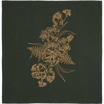 Essenza 401623-711-001 Ubrousek Masterpiece tmavě zelený 45x45 cm