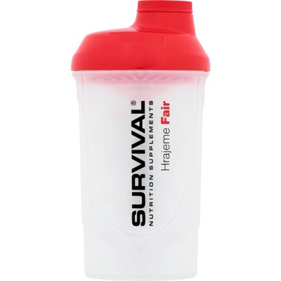 Šejkr Survival transparentní 600 ml