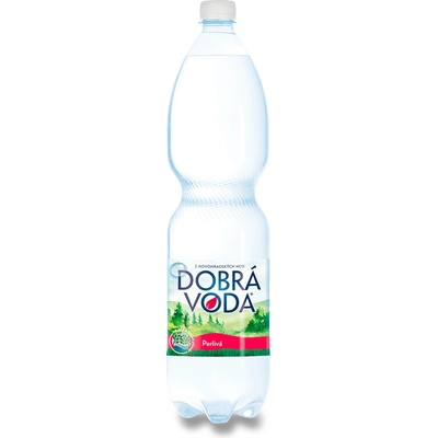 Dobrá voda perlivá voda 6 × 1,5 l