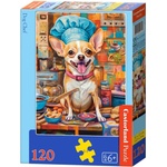 Castorland Пъзел Castorland от 120 части - Куче готвач (B-13579-1) - baby