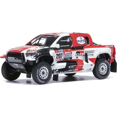Ixo Toyota GR DKR Hilux 207 de Villiers/Murphy Dakar 2022 Models 1:43