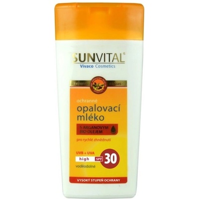 SunVital opalovací mléko SPF30 s arganovým olejem 200 ml