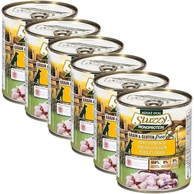 Stuzzy Adult Dog Monoprotein kuracie 6 x 800 g