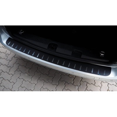 Lišta nárazníka - nerezová rovná s karbónovou fóliou VW Caddy, 2021