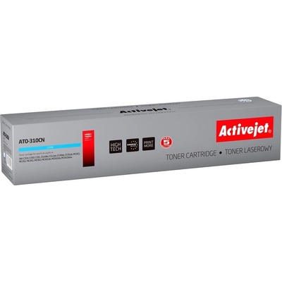 Compatible Тонер Activejet ATO-310CN (резервен OKI 44469706, Supreme, 2000 страници, циан) (ATO-310CN)