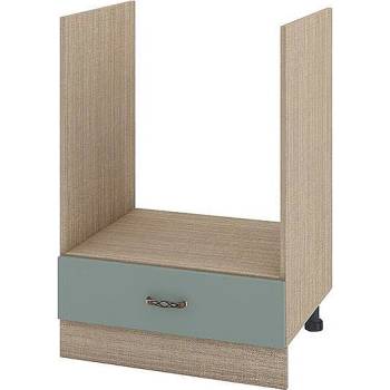 Image 1 of ИРИМ Долен кухненски шкаф за вградена фурна Сити МФ-Олив мат-11-36 60 см