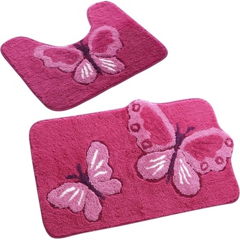 Blancheporte Motýli růžová/fuchsie 50 x 80 cm